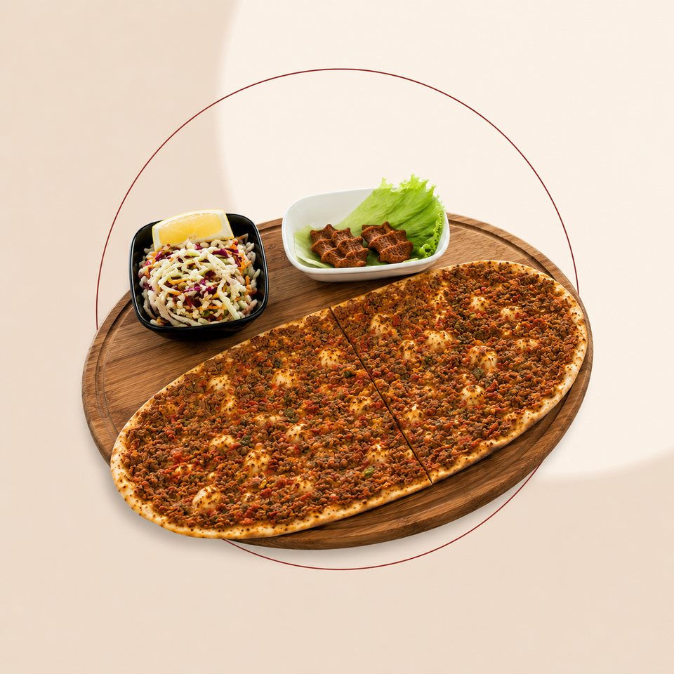 10NUMARA lahmacun sunumu